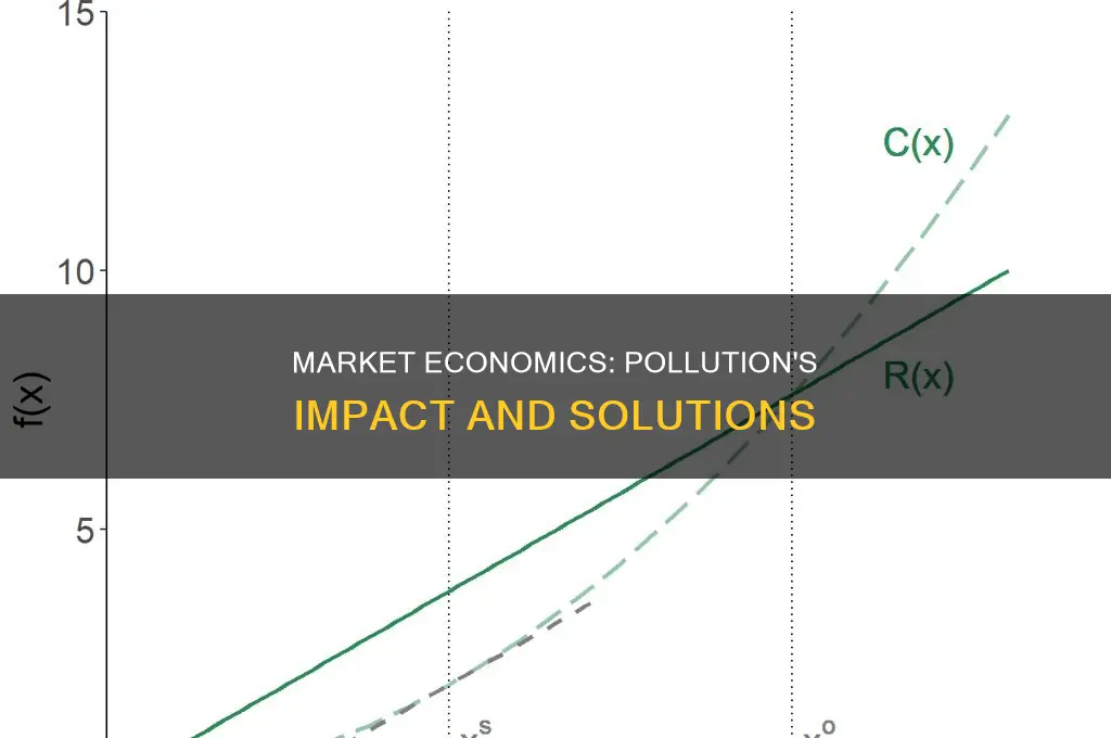 what happens when pollutions exists in a market economics