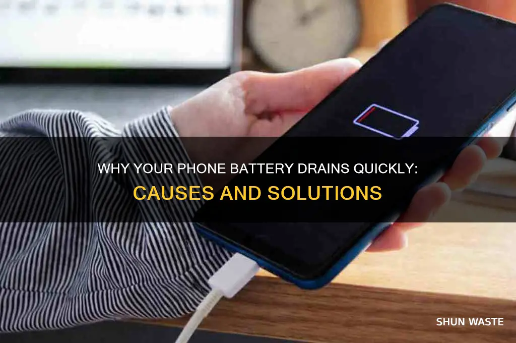 what happens when the telephone waste battery to fast