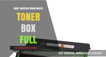 Full Waste Toner Box: Consequences and Solutions for Your Printer