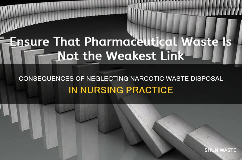what happens when you forget to waste narocitc nurse