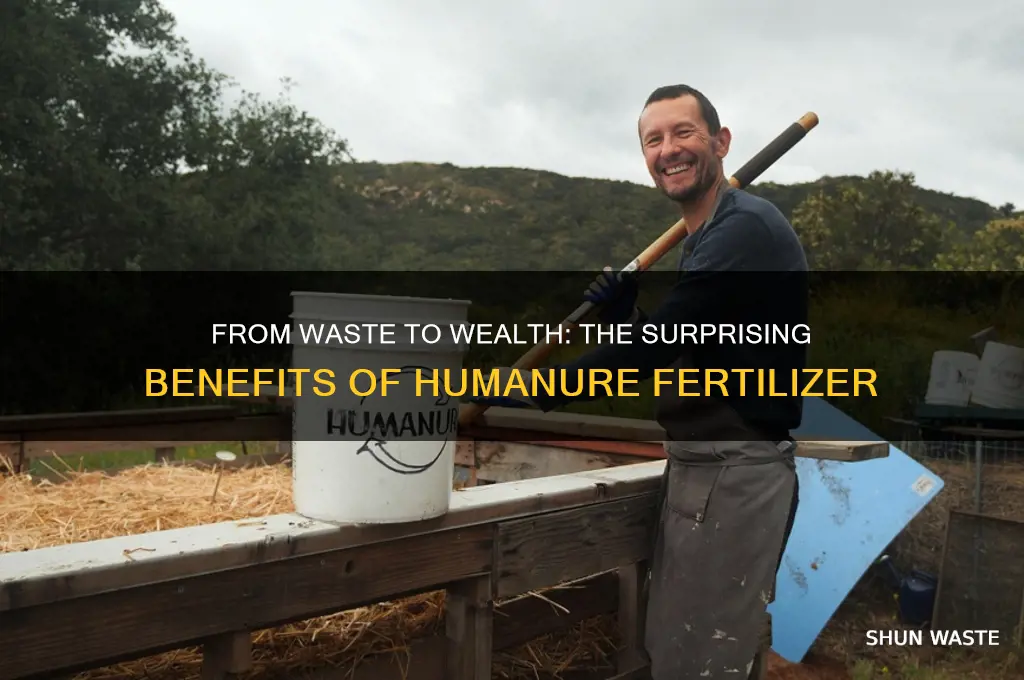 what happens when you use human waste to fertilizer