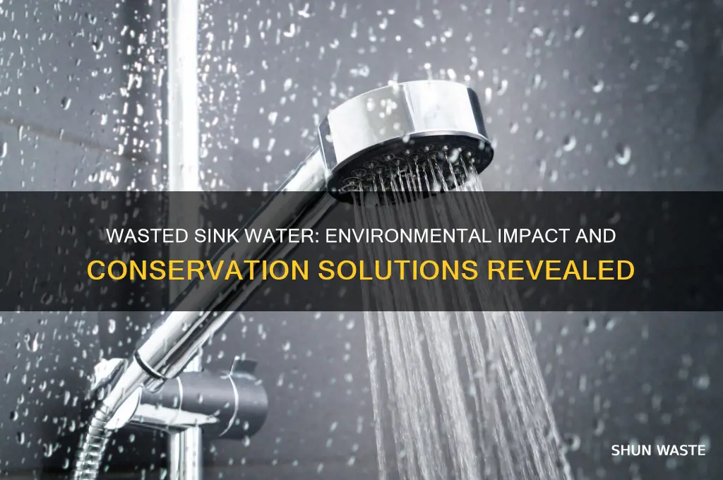 what happens when you waste water from your sink