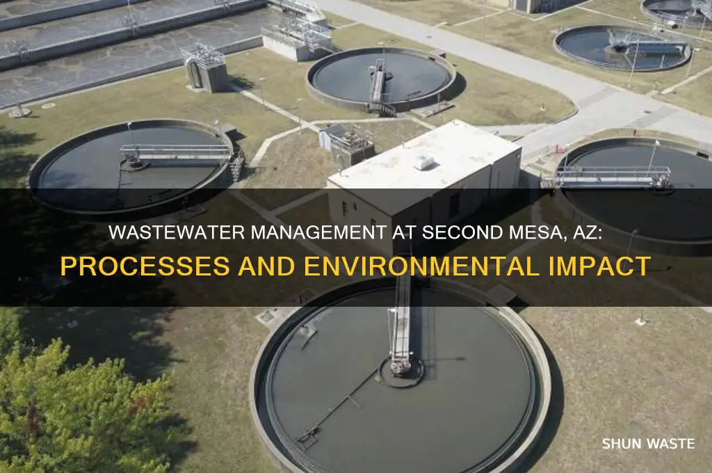 what happens with waste water at second mesa az