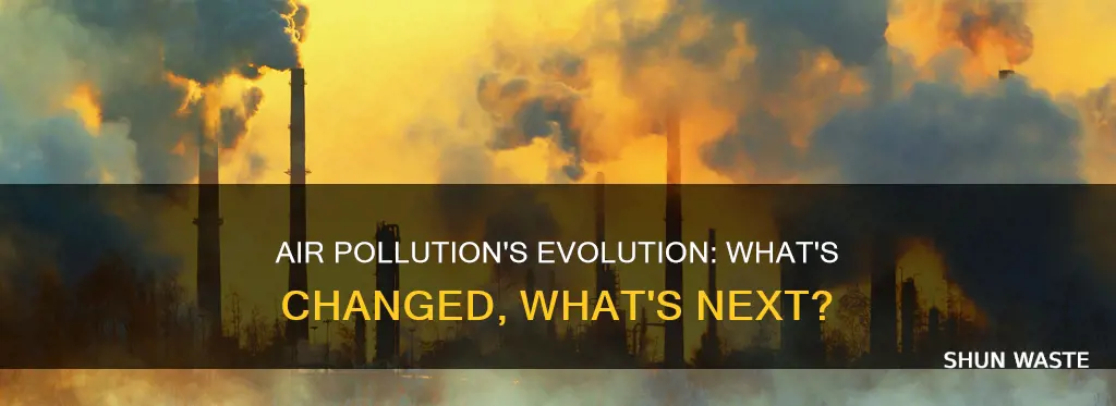 what has changed with air pollution