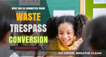 Ed's Legal Troubles: Fraud, Waste, Trespass, and Conversion Explained