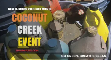 Safely Dispose of Hazardous Waste at Coconut Creek Event