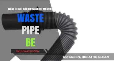 Optimal Height for Washing Machine Waste Pipe Installation Guide