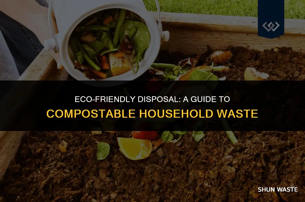 what household waste can be composted
