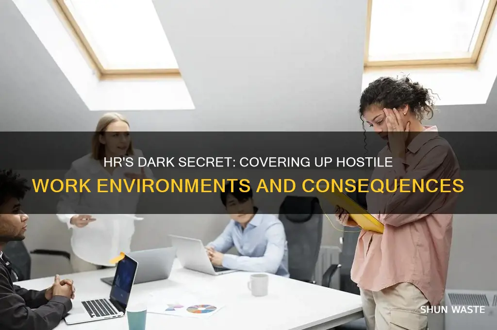 what if hr covers up hostile work environment