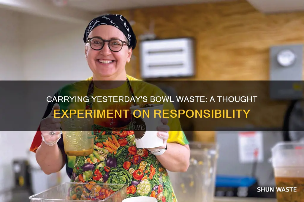what if i carried bowl waste from previous day