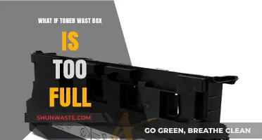 Toner Waste Box Full? Troubleshooting Tips for Your Printer