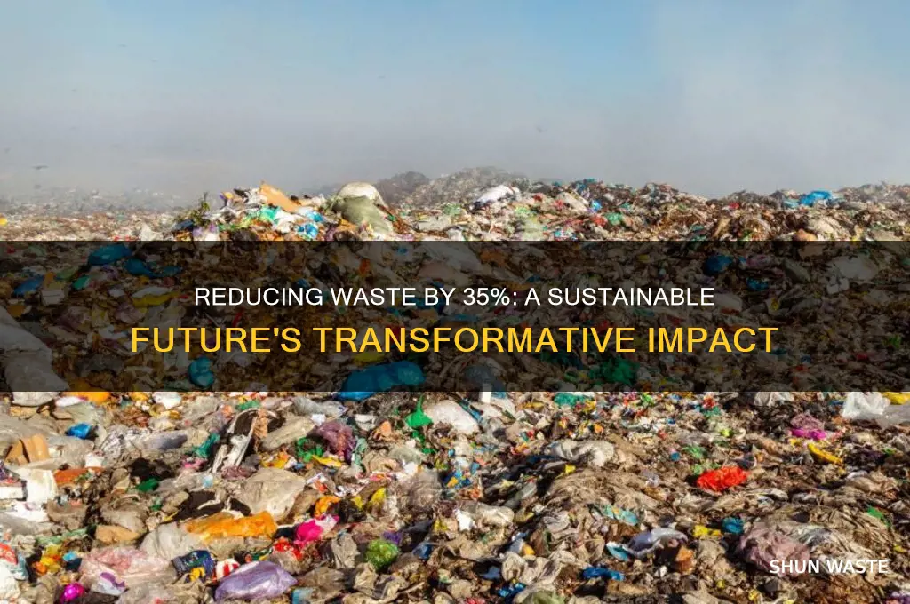 what if waste is reduced by 35 percent