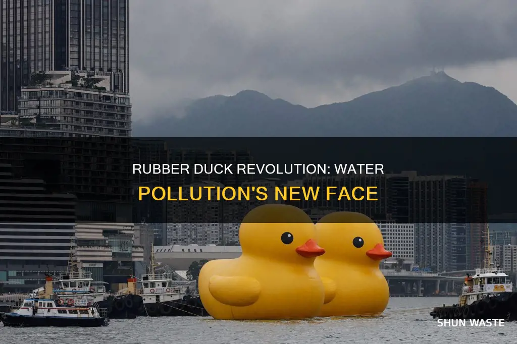 what if water pollution was represented by rubber duck