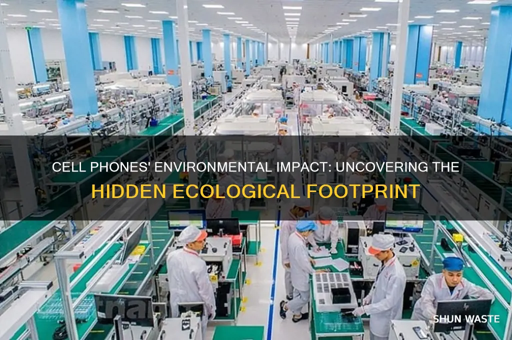 what impact do cell phones have on the environment