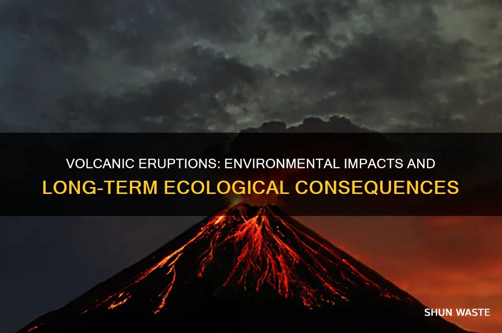 what impact do volcanic eruptions have on the environment