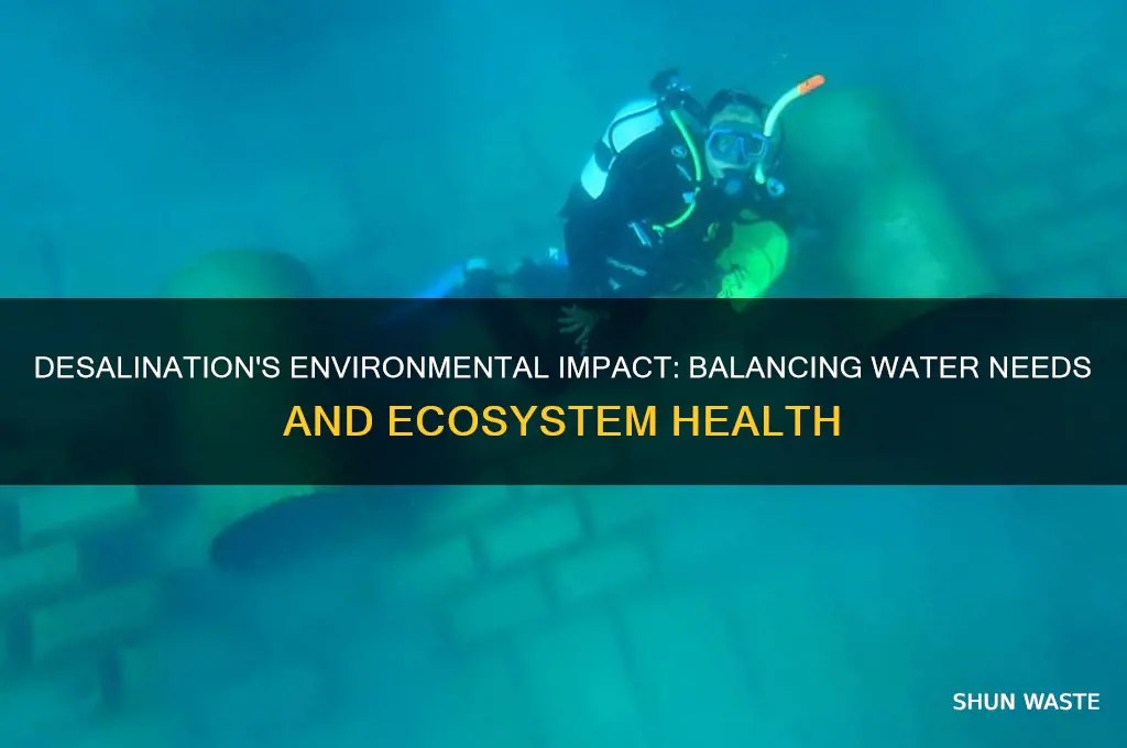 what impact does desalination have on the environment