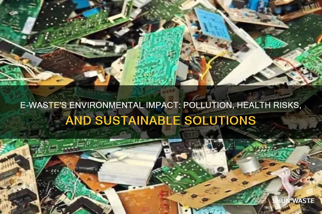 what impact does e waste have on the environment