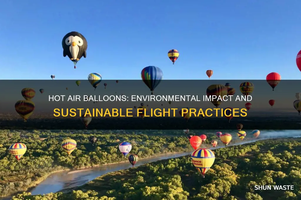 what impact does hot air balloons have on the environment