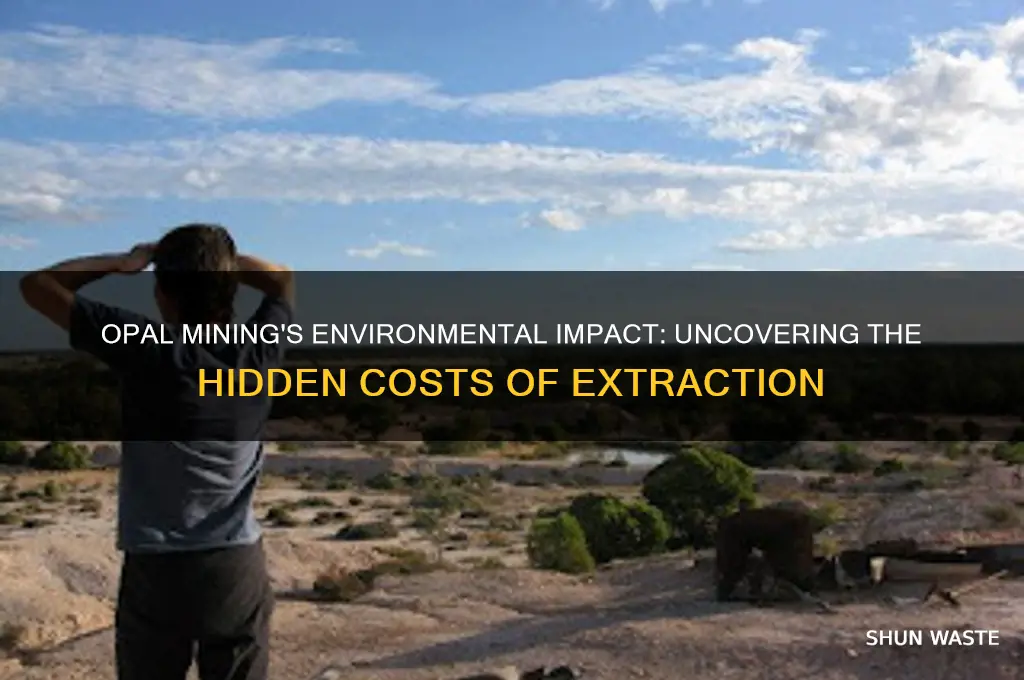 what impact does opal mining have on the environment