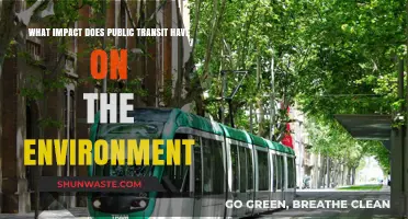 Public Transit's Environmental Impact: Greener Cities, Cleaner Air, Sustainable Future