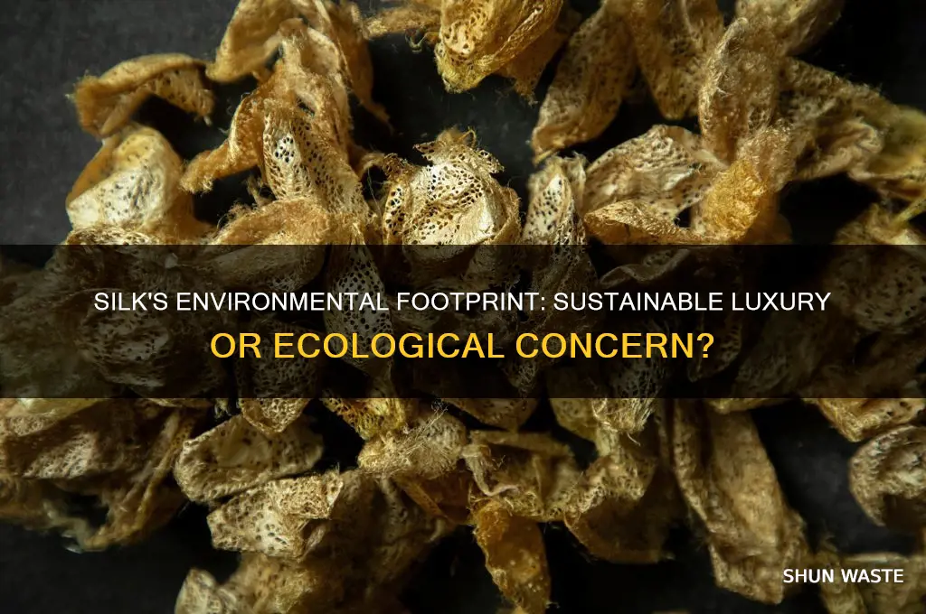 what impact does silk have on the environment