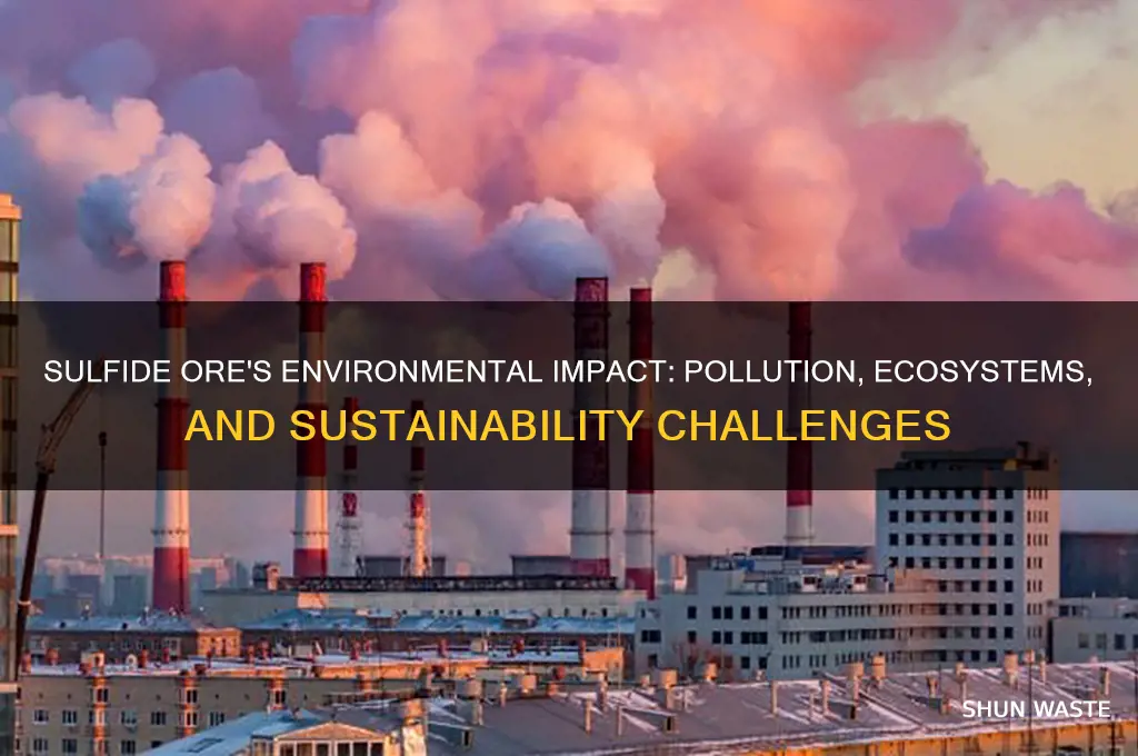 what impact does sulfide ore have on the environment
