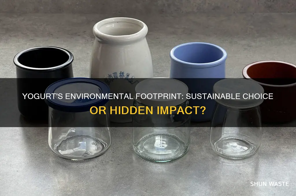what impact does yogurt have on the environment