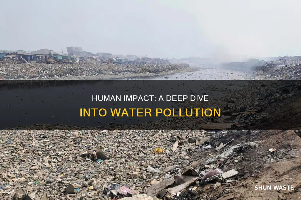 what impact have humans had on water pollution