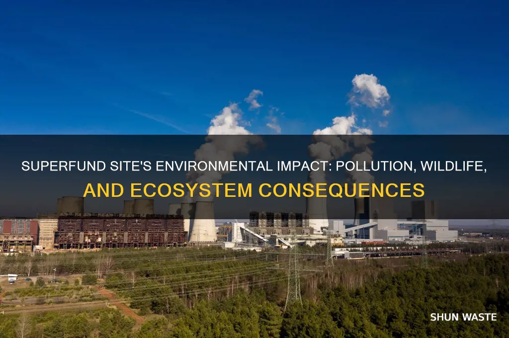 what impacts did the superfund site have on the environment