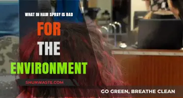 Hair Spray's Hidden Harm: Uncovering Eco-Unfriendly Ingredients and Impact