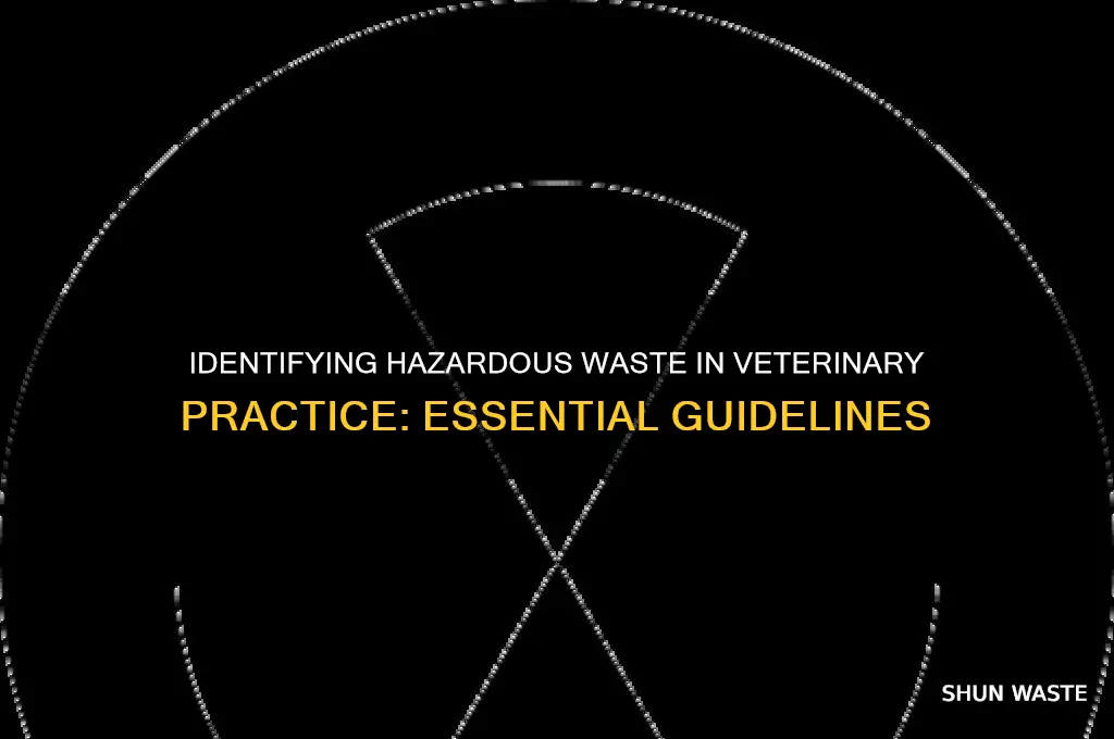what in the veterinary field is concidered hazerdous waste