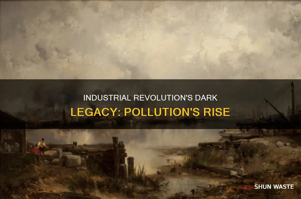 what increased pollution during the industrial revolution
