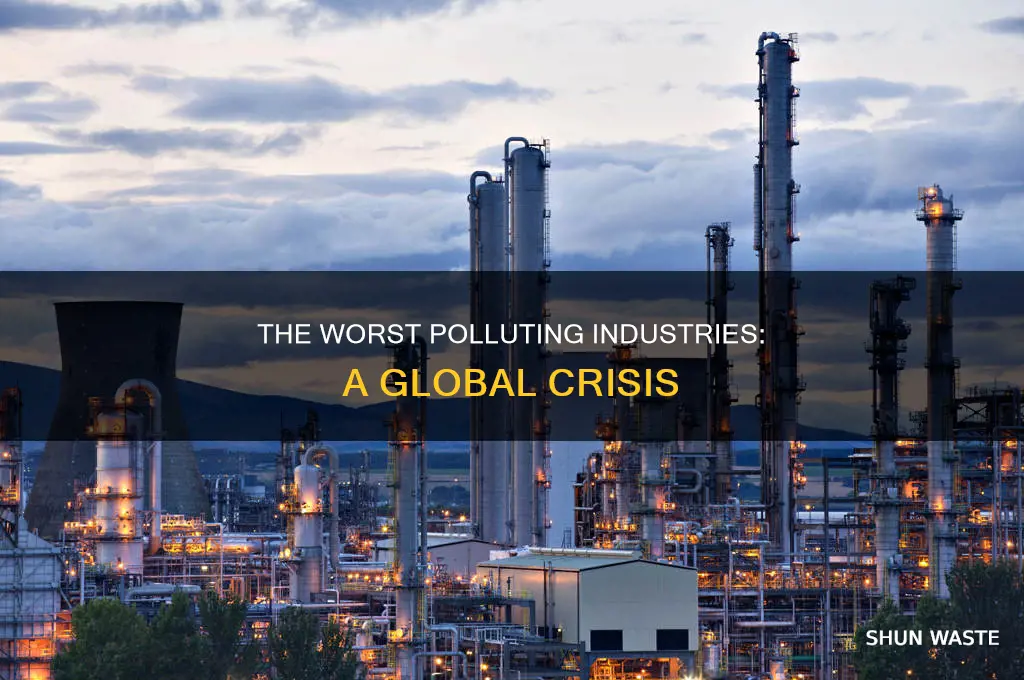 what industries are the biggest polluters
