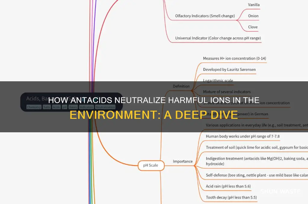 what ions do antacids help take out of the environment