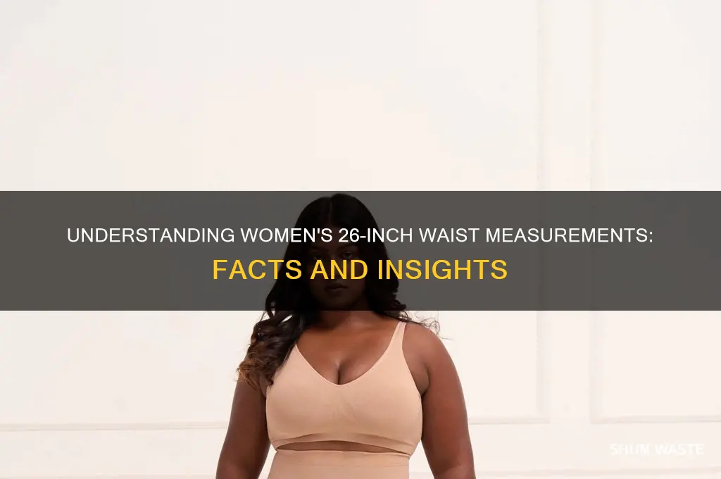 what is a 26inch waste in womens