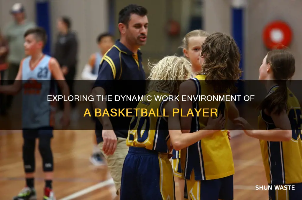what is a basketball players work environment
