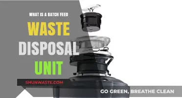 Efficient Waste Management: Understanding Batch Feed Disposal Units