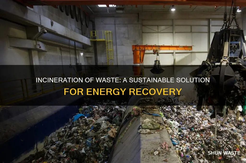 what is a benefit of incineration of waste