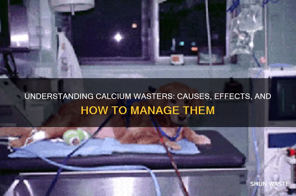 what is a calcium waster in body
