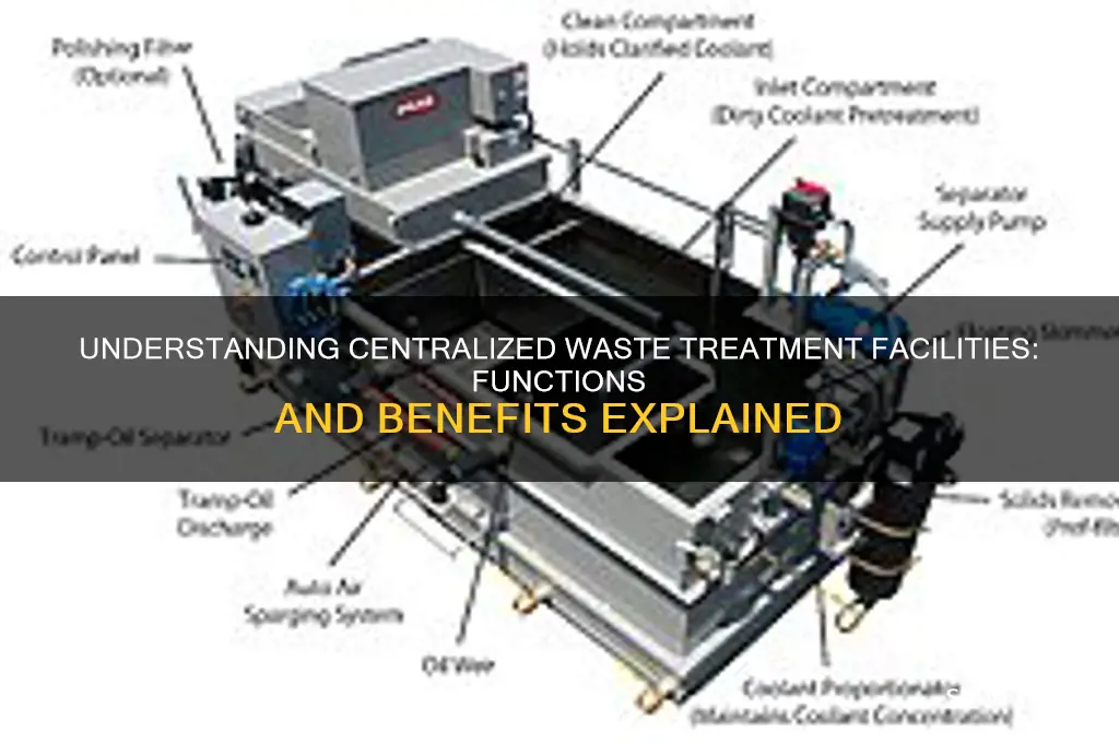 what is a centralized waste treatment facility