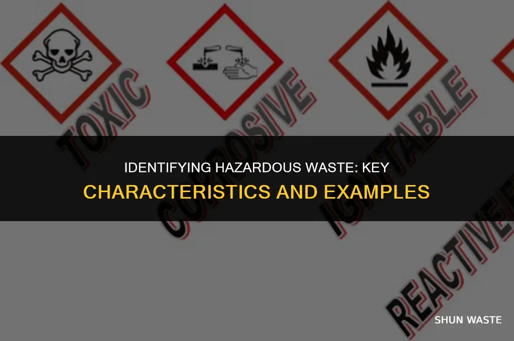 what is a characteristic hazardous waste