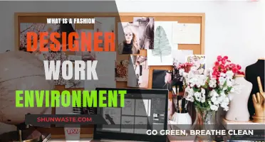 Exploring the Creative and Fast-Paced Fashion Designer Work Environment