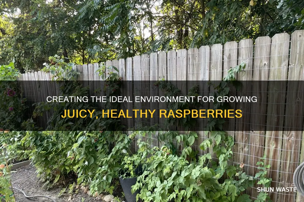 what is a good environment for growing raspberries
