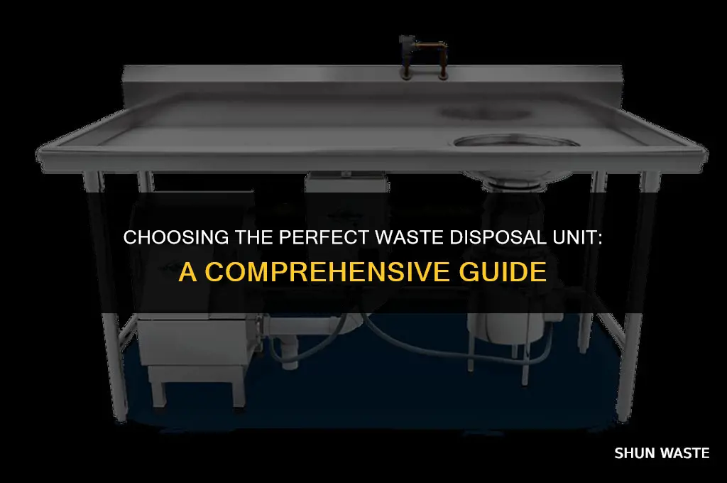 what is a good waste disposal unit