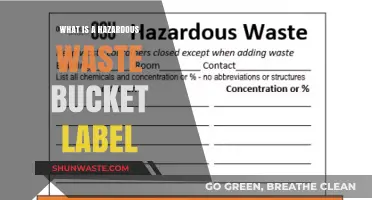 Decoding Hazardous Waste Bucket Labels: A Comprehensive Guide