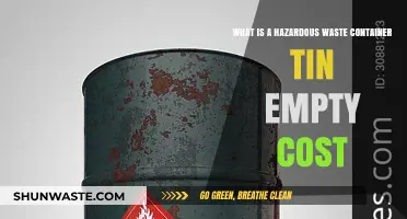 Understanding the Cost of Empty Hazardous Waste Containers
