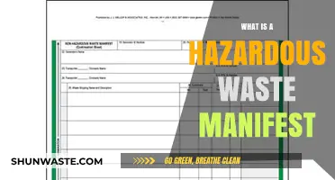Understanding Hazardous Waste Manifests: A Comprehensive Guide