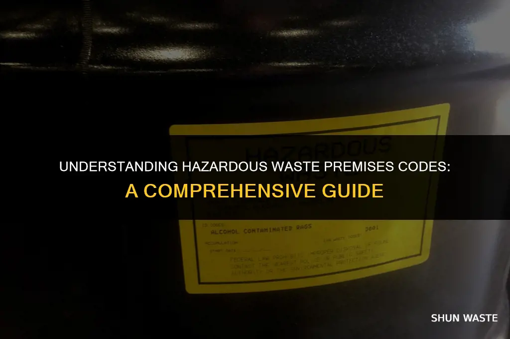 what is a hazardous waste premises code