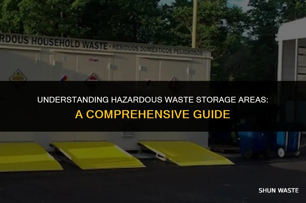 what is a hazardous waste storage area