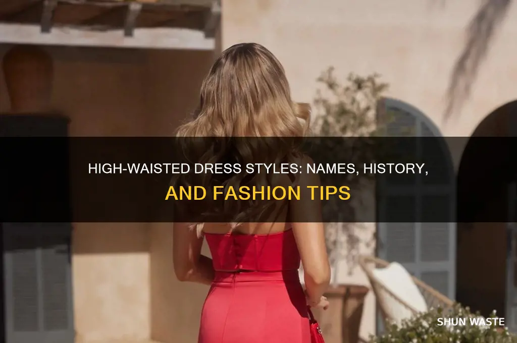 what is a high wasted dress called
